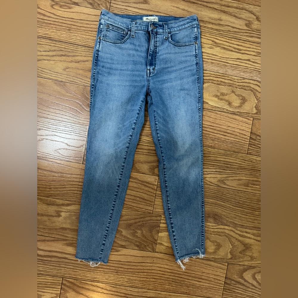 Madewell Light Blue Ankle Jeans cropped leg